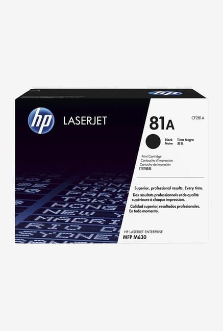 HP 81A LaserJet CF281A Toner Cartridge Black HP 81A LaserJet CF281A Toner Cartridge Black