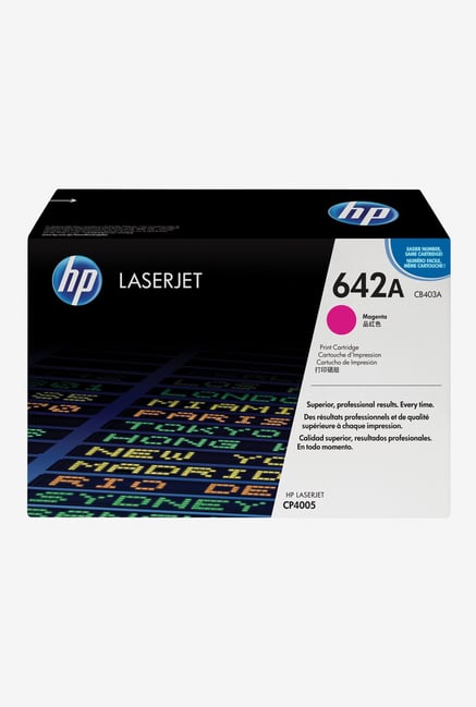 HP 642A LaserJet CB403A Toner Cartridge Magenta HP 642A LaserJet CB403A Toner Cartridge Magenta