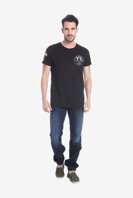 Jack & Jones Black Graphic T Shirt Jack & Jones Black Graphic T Shirt