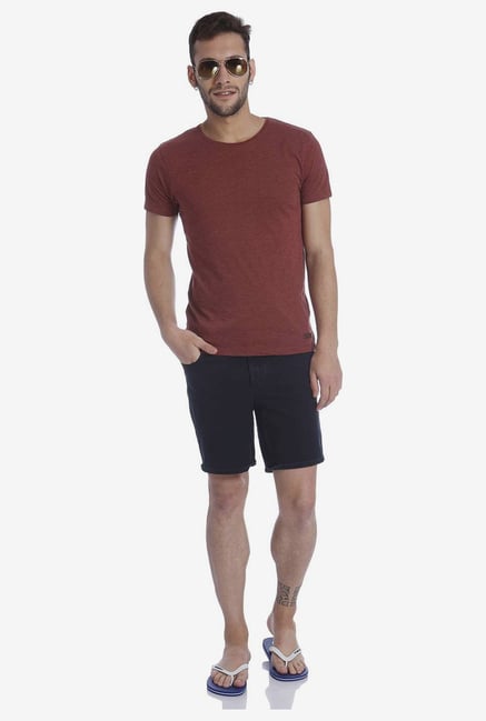 Jack & Jones Maroon T Shirt Jack & Jones Maroon T Shirt