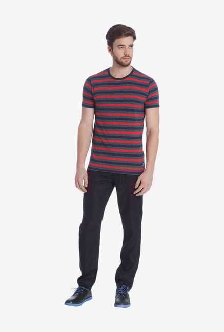 Jack & Jones Multicolor Striped T Shirt Jack & Jones Multicolor Striped T Shirt