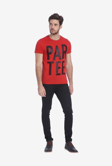 Jack & Jones Red T Shirt Jack & Jones Red T Shirt