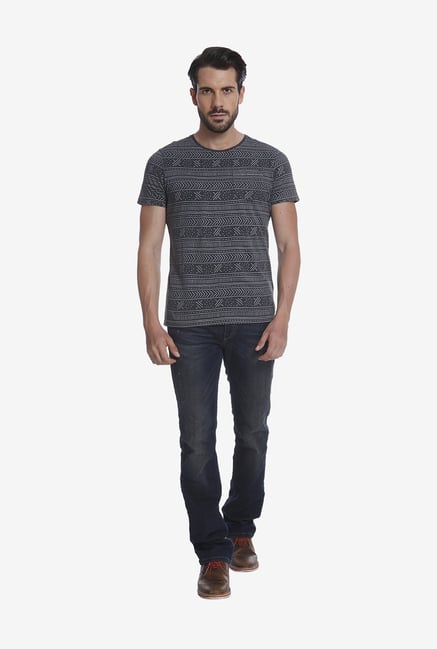 Jack & Jones Black Print T Shirt Jack & Jones Black Print T Shirt