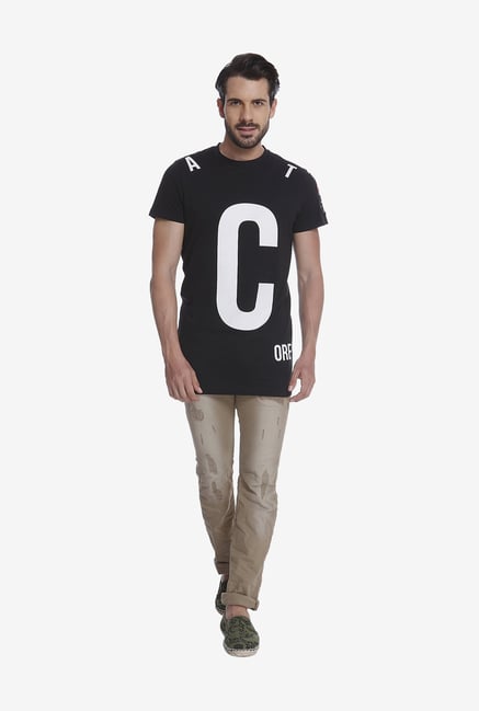 Jack & Jones Black Graphic T Shirt Jack & Jones Black Graphic T Shirt