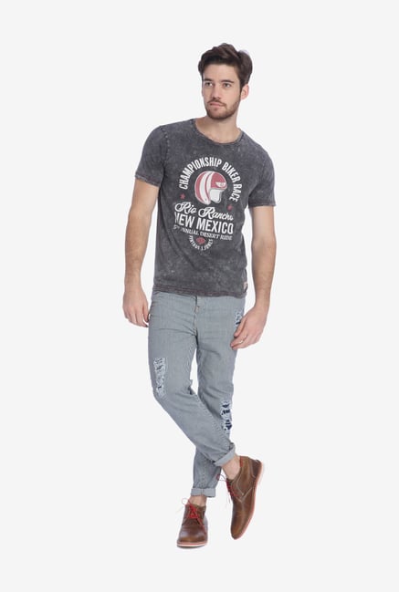 Jack & Jones Black Graphic T Shirt Jack & Jones Black Graphic T Shirt