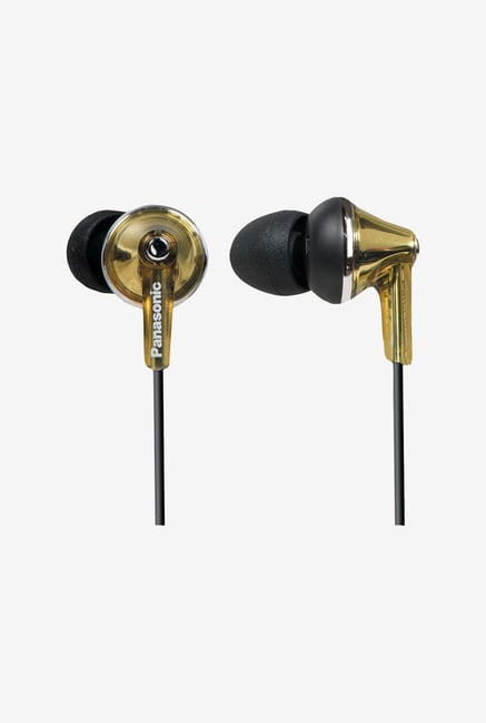 Panasonic RP-HJE190 In the Ear Headphone Gold Panasonic RP-HJE190 In the Ear Headphone Gold
