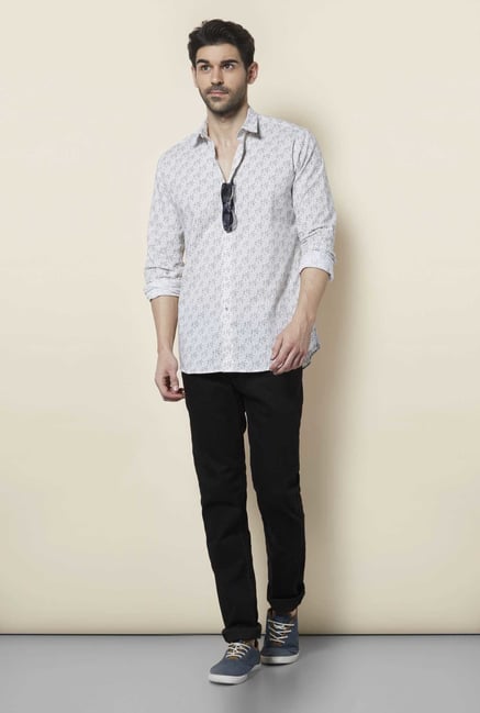 Lawman White Full Sleeve Casual Shirt Lawman White Full Sleeve Casual Shirt