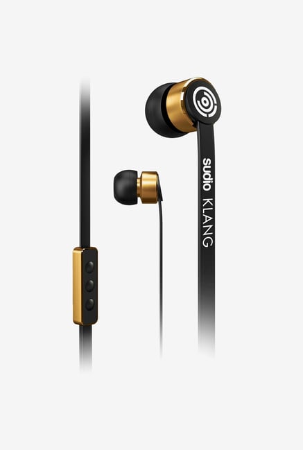 Sudio Klang In the Ear Headphone Black Sudio Klang In the Ear Headphone Black