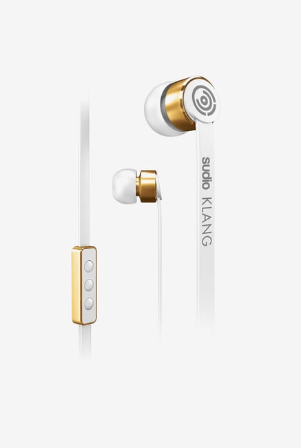 Sudio Klang In the Ear Headphone White Sudio Klang In the Ear Headphone White