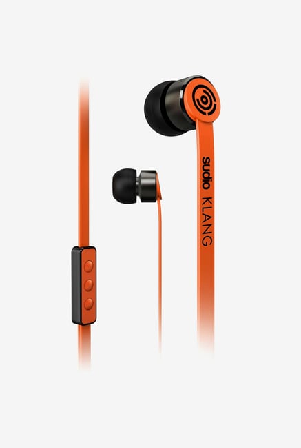 Sudio Klang In the Ear Headphone Orange Sudio Klang In the Ear Headphone Orange