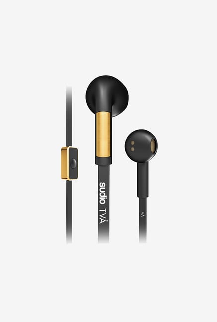 Sudio Tva In the Ear Headphone Black Sudio Tva In the Ear Headphone Black