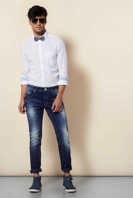 Lawman White Full Sleeve Casual Shirt Lawman White Full Sleeve Casual Shirt