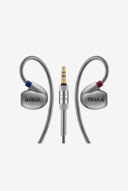 RHA T10 In the Ear Headphone Silver RHA T10 In the Ear Headphone Silver