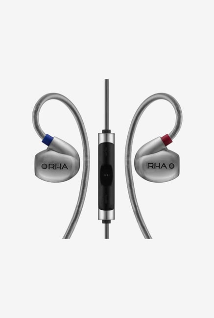 RHA T10i In the Ear Headphone Silver RHA T10i In the Ear Headphone Silver