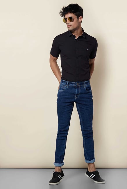 Lawman Black Short Sleeve Casual Shirt Lawman Black Short Sleeve Casual Shirt
