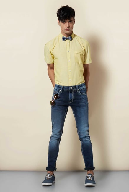 Lawman Lemon Short Sleeve Casual Shirt Lawman Lemon Short Sleeve Casual Shirt