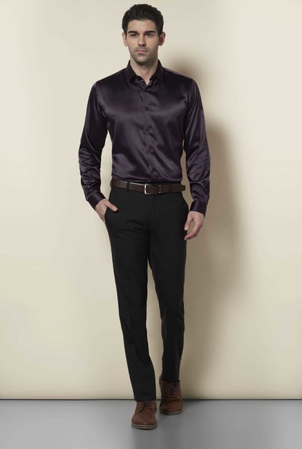Lawman Wine Full Sleeve Casual Shirt Lawman Wine Full Sleeve Casual Shirt