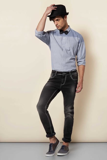 Lawman Blue Full Sleeve Casual Shirt Lawman Blue Full Sleeve Casual Shirt