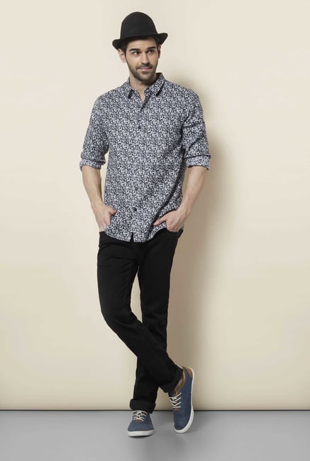 Lawman Black Grey Full Sleeve Casual Shirt Lawman Black Grey Full Sleeve Casual Shirt