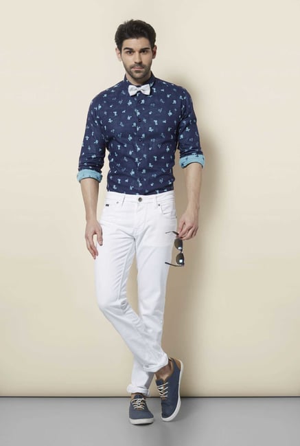Lawman Blue Full Sleeve Casual Shirt Lawman Blue Full Sleeve Casual Shirt