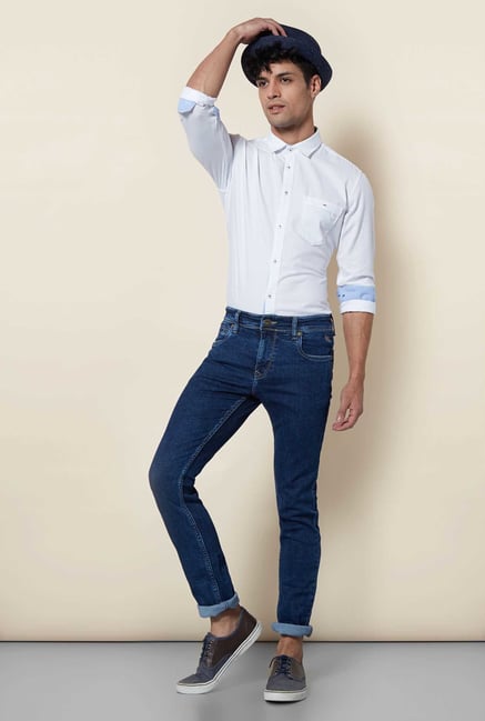 Lawman White Full Sleeve Casual Shirt Lawman White Full Sleeve Casual Shirt