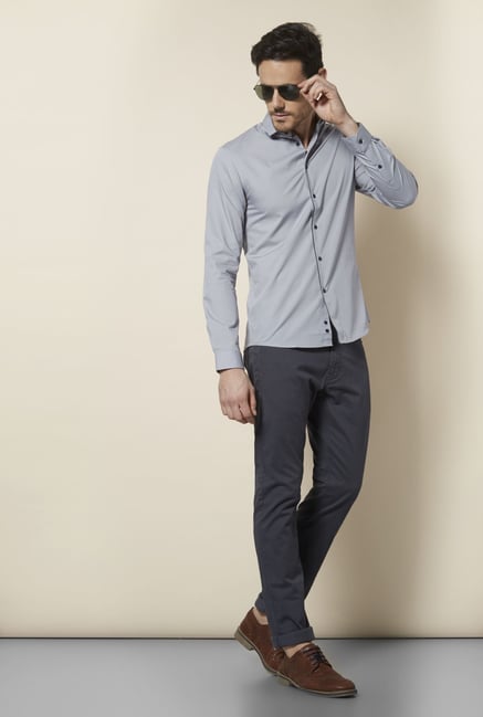 celio* Grey Gris Casual Shirt celio* Grey Gris Casual Shirt