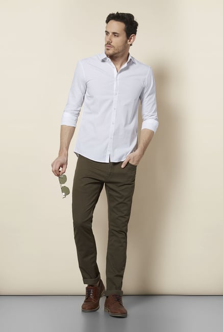 celio* White Blanc Casual Shirt celio* White Blanc Casual Shirt