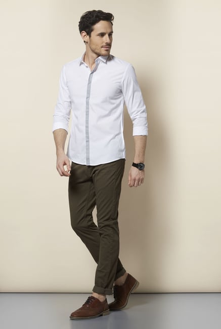 celio* White Blanc Casual Shirt celio* White Blanc Casual Shirt