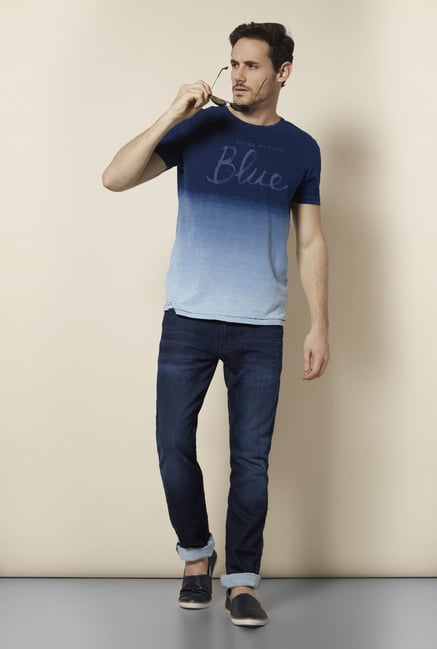 celio* Indigo Regular Fit T Shirt celio* Indigo Regular Fit T Shirt