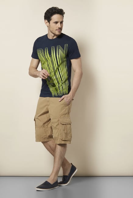 celio* Navy Crew Neck T Shirt celio* Navy Crew Neck T Shirt