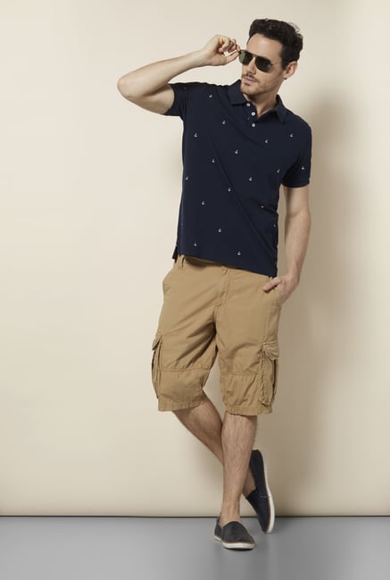 celio* Navy Polo T Shirt celio* Navy Polo T Shirt