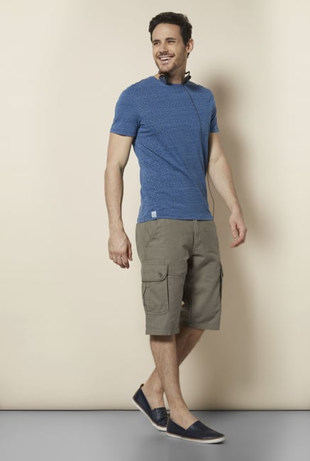 celio* Indigo Printed T Shirt celio* Indigo Printed T Shirt