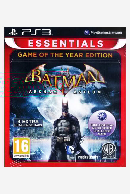 Warner Brothers Batman: Arkham Asylum GOTY Edition(PS3) Warner Brothers Batman: Arkham Asylum GOTY Edition(PS3)