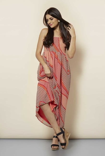 109 F Multicolor Print Casual Dress 109 F Multicolor Print Casual Dress