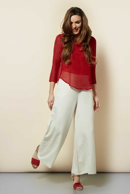 109 F Red Solid Top 109 F Red Solid Top