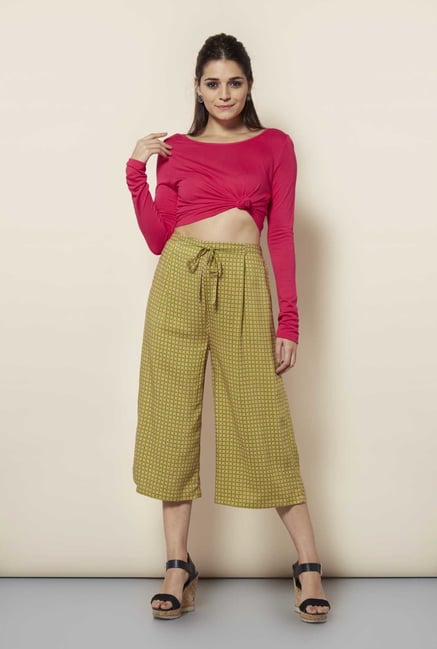 109 F Multicolor Floral Culotte 109 F Multicolor Floral Culotte