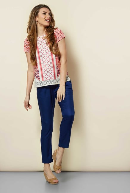 109 F Multicolor Printed Mina Top 109 F Multicolor Printed Mina Top