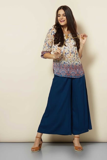109 F Multicolor Paisley Printed Tunic 109 F Multicolor Paisley Printed Tunic