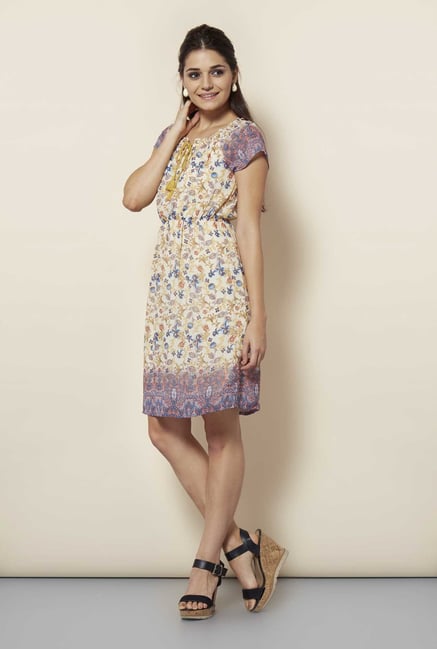 109 F Multicolor Floral Casual Dress 109 F Multicolor Floral Casual Dress