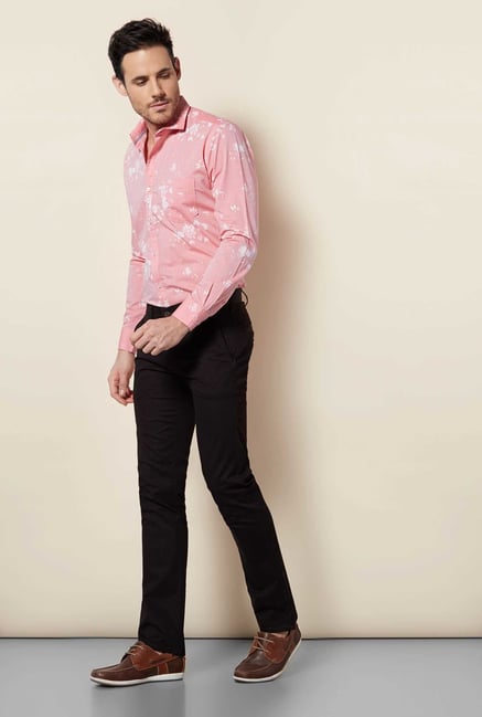 Easies Pink Printed Shirt Easies Pink Printed Shirt