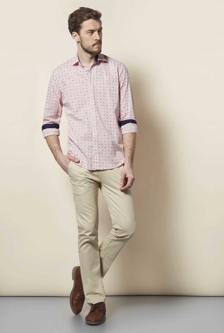 Easies Pink Cotton Shirt Easies Pink Cotton Shirt