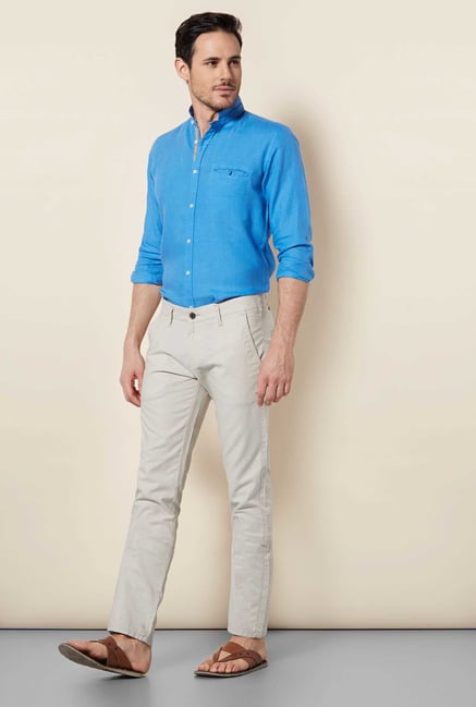 Easies Natural Slim Fit Trouser Easies Natural Slim Fit Trouser
