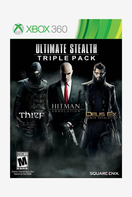 Square-Enix Ultimate Stealth Triple Pack (XBOX 360) Square-Enix Ultimate Stealth Triple Pack (XBOX 360)