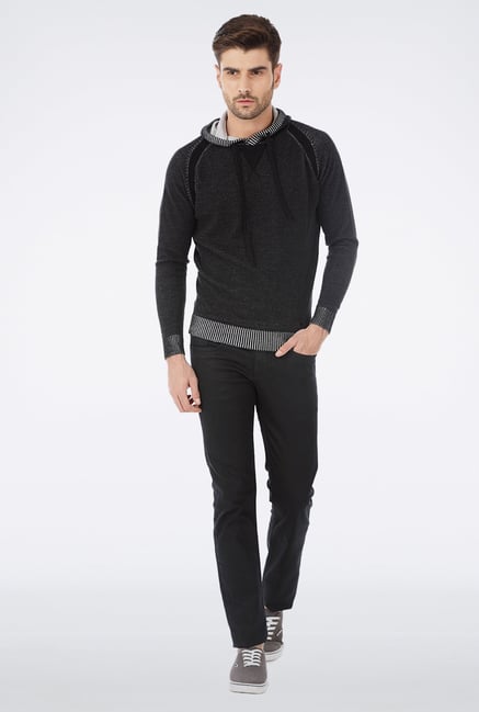 Basics Black Slim Fit Elastane Jeans Basics Black Slim Fit Elastane Jeans