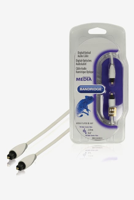 Bandridge BBM25000W20 Optical Cable White Bandridge BBM25000W20 Optical Cable White