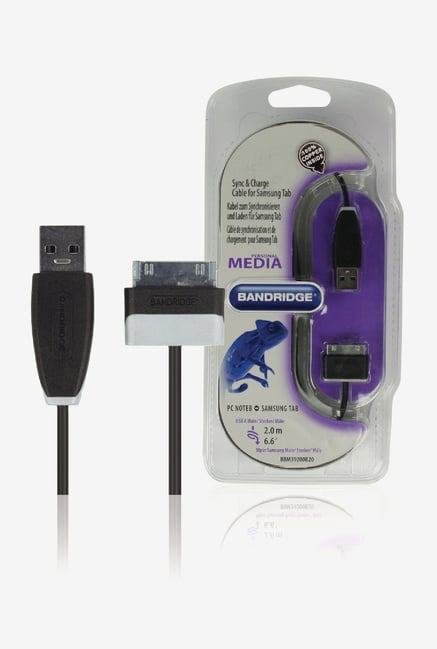 Bandridge BBM39200B20 Charge Cable Black Bandridge BBM39200B20 Charge Cable Black