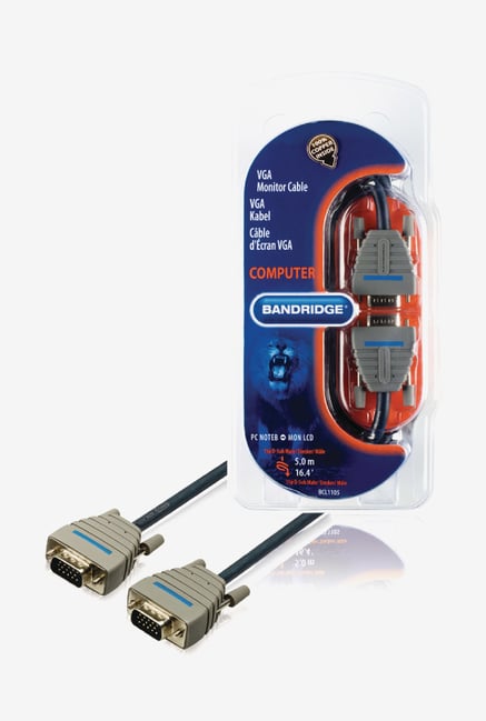 Bandridge BCL1105 VGA Cable Blue Bandridge BCL1105 VGA Cable Blue