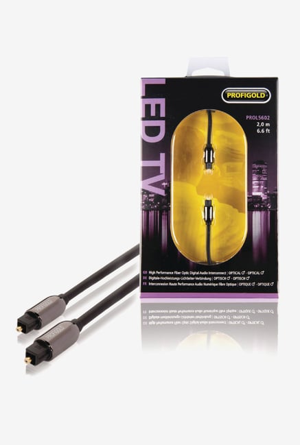 Profigold PROL5602 Optical Cable Black Profigold PROL5602 Optical Cable Black