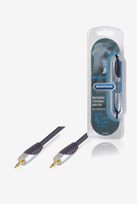 Bandridge SAL3302 Audio Cable Blue Bandridge SAL3302 Audio Cable Blue