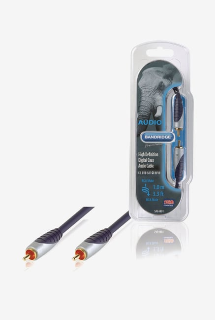 Bandridge SAL4801 Audio Cable Blue Bandridge SAL4801 Audio Cable Blue